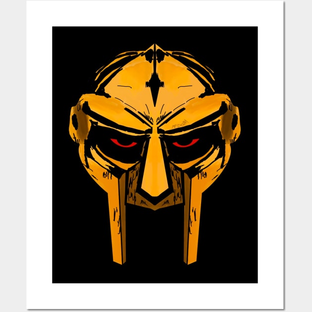 Mf Doom HipHop Wall Art by toyrand